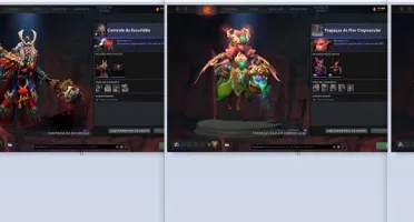 CONTA DOTA 2 COM ARCANA SPECTRE, INVOKER KID, PERSONA DK etc