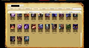 Conta na MD10, com Borda Gold, MMR Alto.