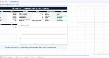 Planilha Inteligente Para Controle Financeiro