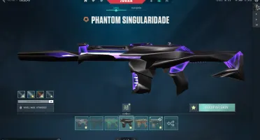 Conta valorant platina 3 com skins