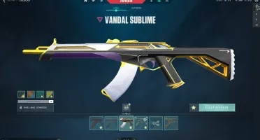 Conta valorant platina 3 com skins