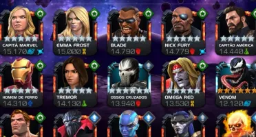Conta Marvel Torneio de Campeões Grau Cavaleiro