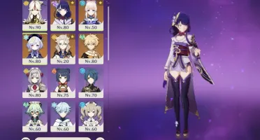 Ar53. Raiden shogun, kokomi, albedo, orações