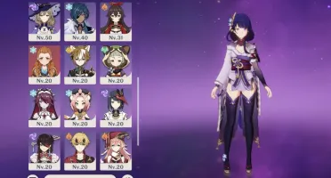 Ar53. Raiden shogun, kokomi, albedo, orações