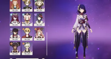 Ar53. Raiden shogun, kokomi, albedo, orações