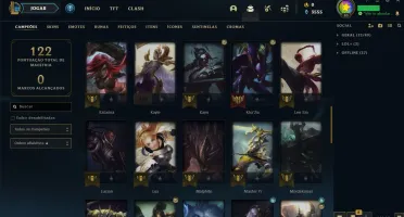 CONTA LEAGUE OF LEGENDS