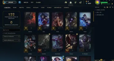CONTA LEAGUE OF LEGENDS
