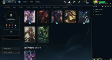 CONTA LEAGUE OF LEGENDS