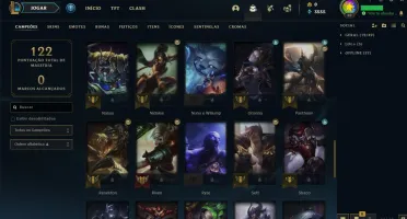 CONTA LEAGUE OF LEGENDS