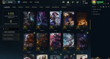 CONTA LEAGUE OF LEGENDS