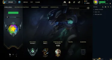 CONTA LEAGUE OF LEGENDS