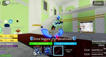 Conta blox fruits Com kitsune