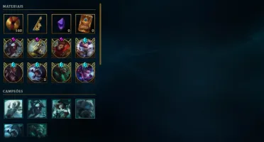 Conta lol (com maior parte dos bonecos) (129 Skins)