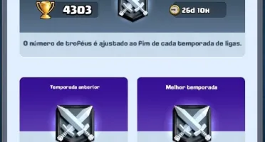 Vendo conta Clash Royale NV 12, 5 decks tops, montados.