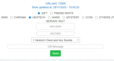 Aprenda A Enviar Presentes Instantâneos No LOL
