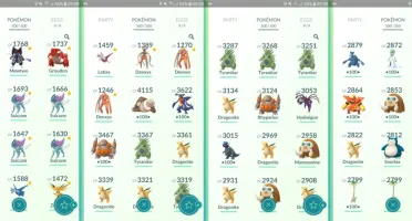 Conta de Pokémon GO