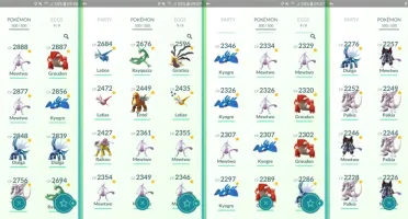 Conta de Pokémon GO