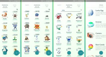 Conta de Pokémon GO