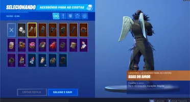 CONTA TOP DE FORTNITE!