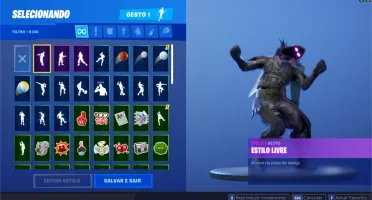 CONTA TOP DE FORTNITE!