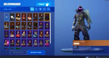 CONTA TOP DE FORTNITE!