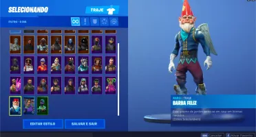 CONTA TOP DE FORTNITE!