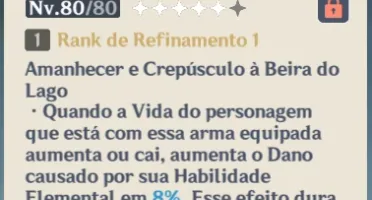 ✧ GENSHIN IMPACT CONTA COM 4 ARMAS E 8 PERSONAGENS CINCO⭐ ✧