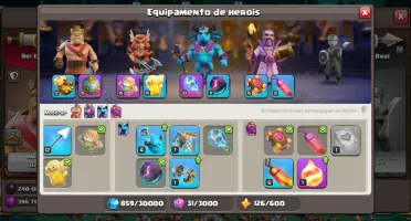 Cv12 Full - 2385 Gemas - Muitos Itens Mágicos - 7 Equips