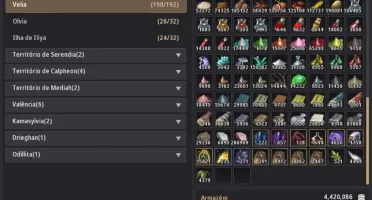 Conta Black Desert - Lifeskill 1880 Maestria