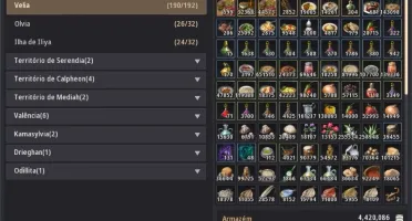 Conta Black Desert - Lifeskill 1880 Maestria