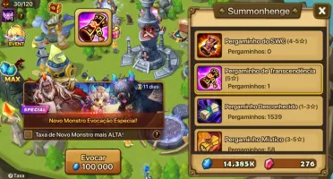Conta Starter com Leona + Pergaminho Transcende (com benção)