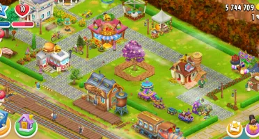 Conta Hay Day lvl 74