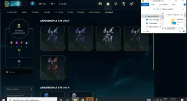 Conta do legue of leguends de 2018