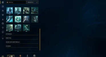 Conta Platina 4 Handmade + Skins