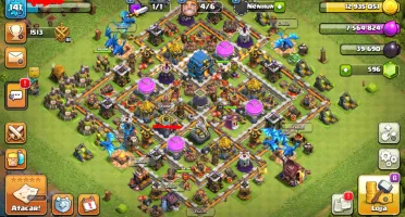 Clash of Clans cv12 recente