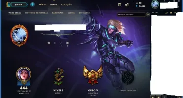 Conta league of legends para vender rápido !!