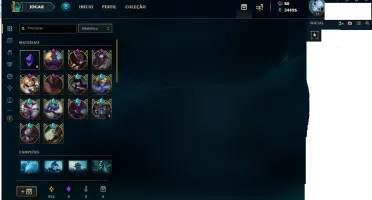 Conta league of legends para vender rápido !!