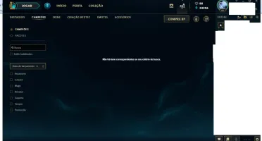 Conta league of legends para vender rápido !!