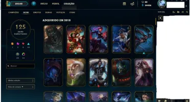 Conta league of legends para vender rápido !!