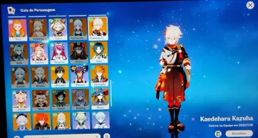 Conta do Genshin / Diluc C1 Raiden, Xiao, Kazuha e outros!