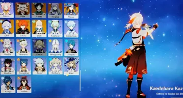 Conta do Genshin / Diluc C1 Raiden, Xiao, Kazuha e outros!