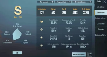 Vendo conta pubg mobile level 37