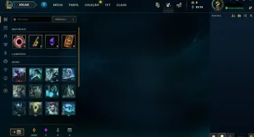 Vendo conta lvl 30 unranked League of legends