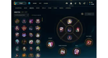 Conta League of Legends Platina