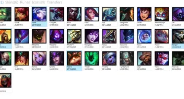Conta League of Legends Unranked C/ 41 Campeões e 6 Skins