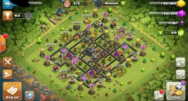 CONTA CLASH OF CLANS 2 contas cv10 e cv9