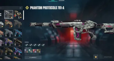 Vendo conta de valorant com 1800 reais em skins