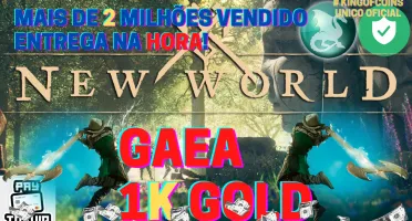 NEW WORLD GOLD - đ„ SERVER GAEA đ„ -Entrega imediata 2023
