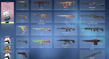 Conta ouro 3 butterfly RGX e mais skins