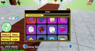 venda de conta blox fruit(level max com varios itens)